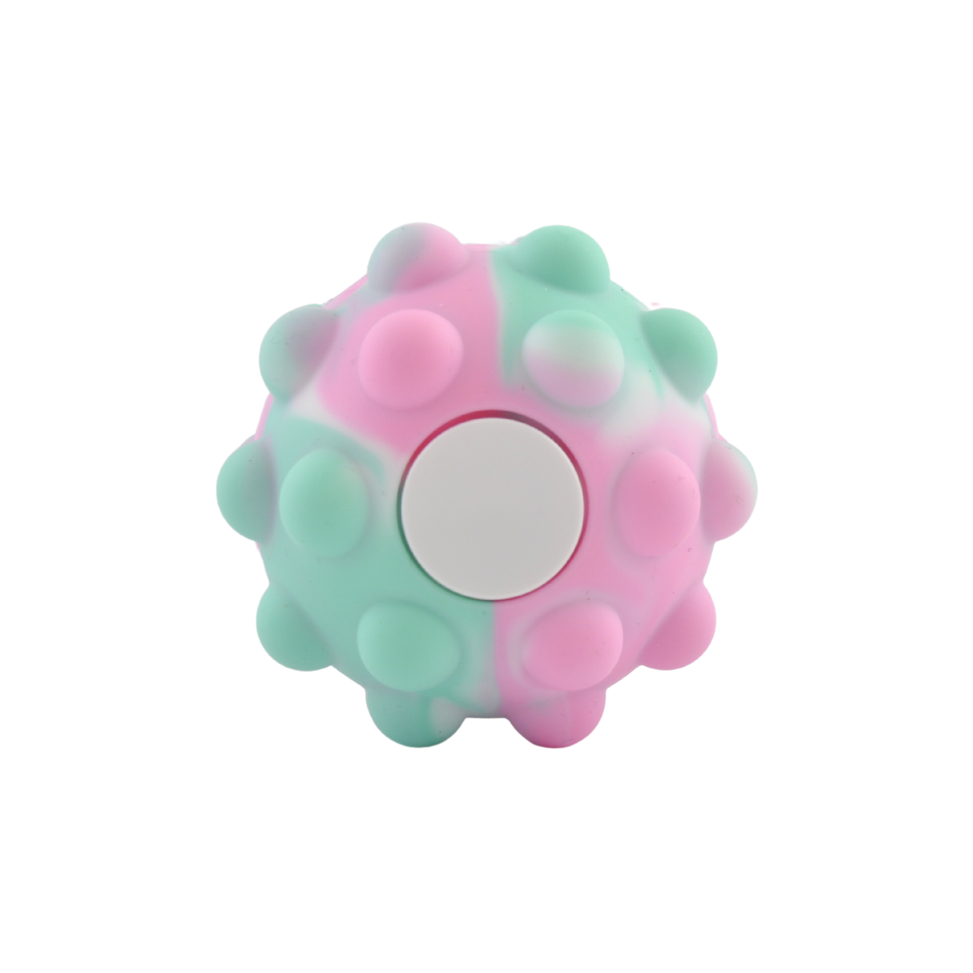 Fidget Spinning Ball - Pink Marble